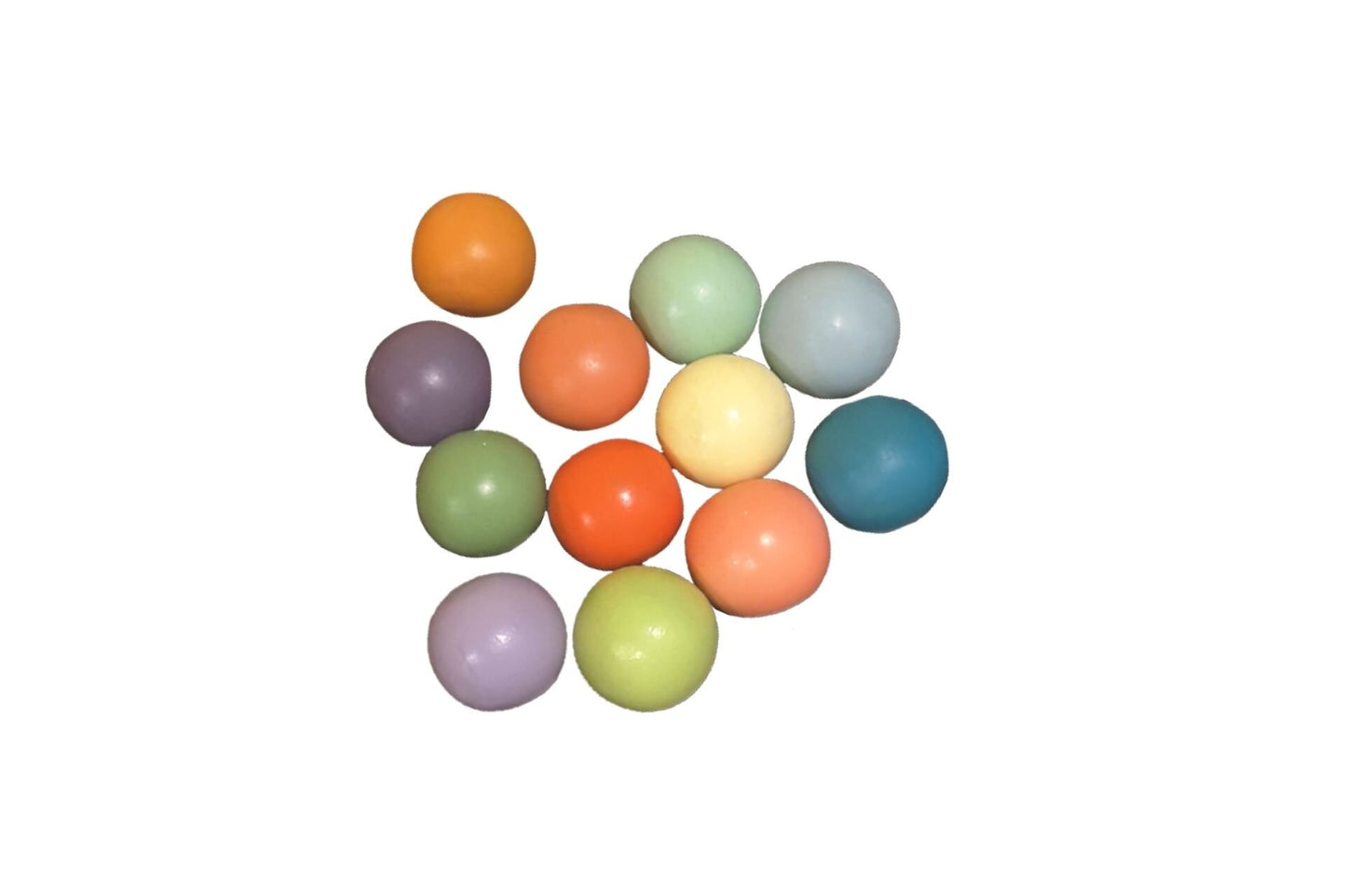Wood&Joy Wooden Pastel Colour Balls (12 Pieces)