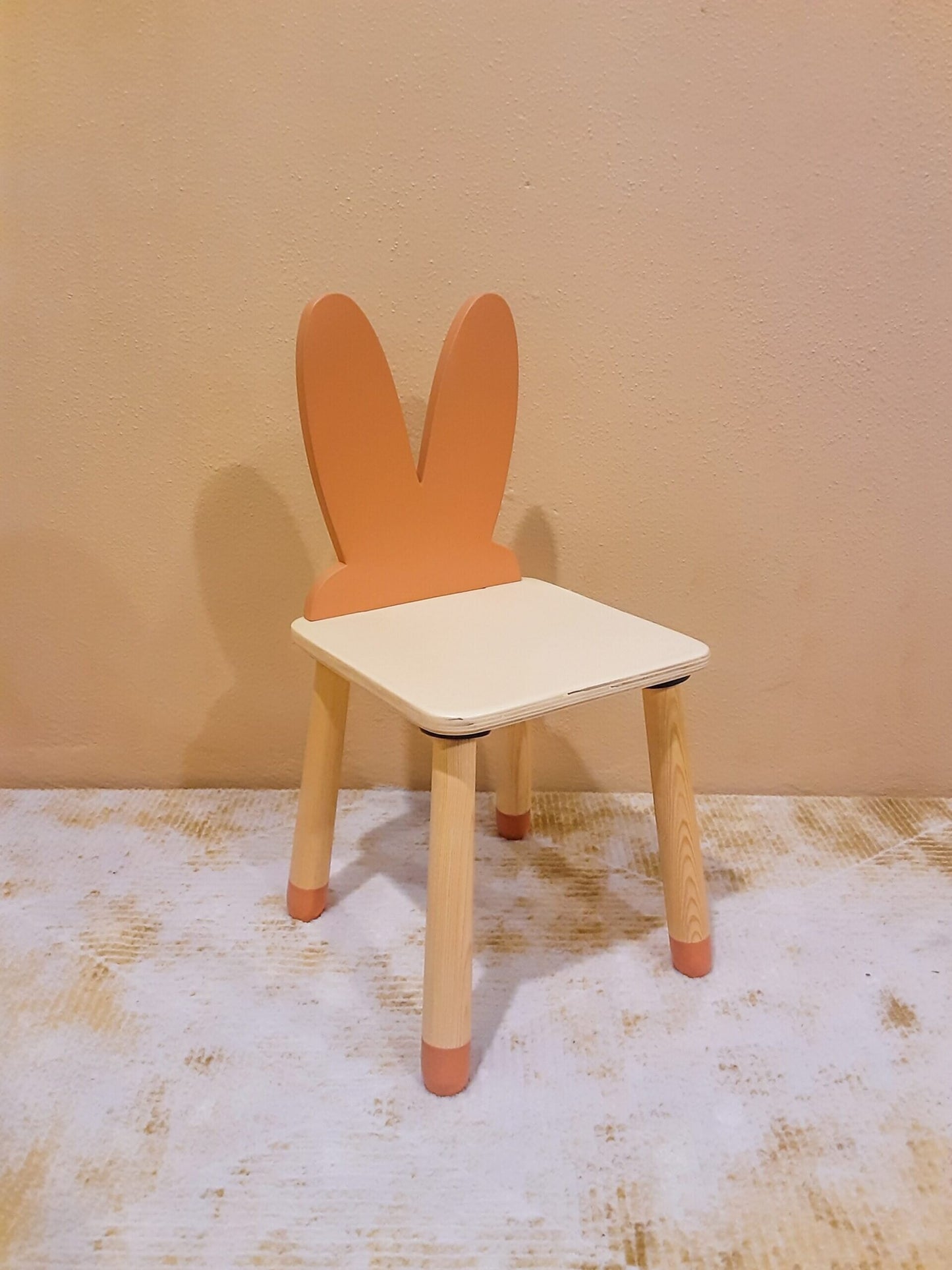 Wood&Joy Ahşap renkli koala sandalye