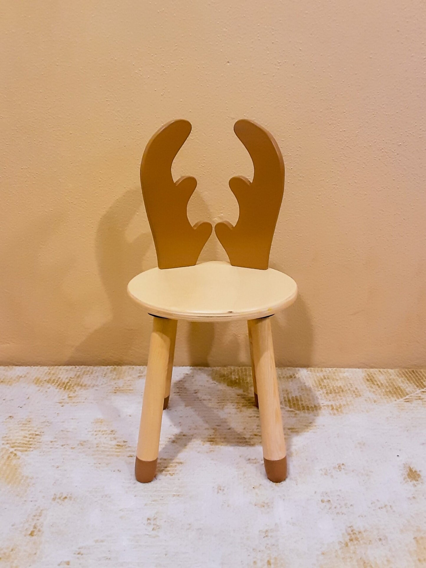 Wood&Joy Ahşap renkli koala sandalye