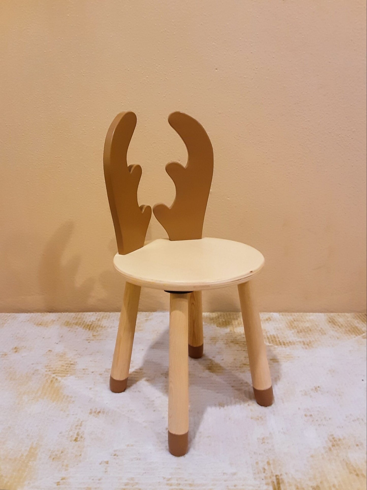 Wood&Joy Ahşap renkli koala sandalye