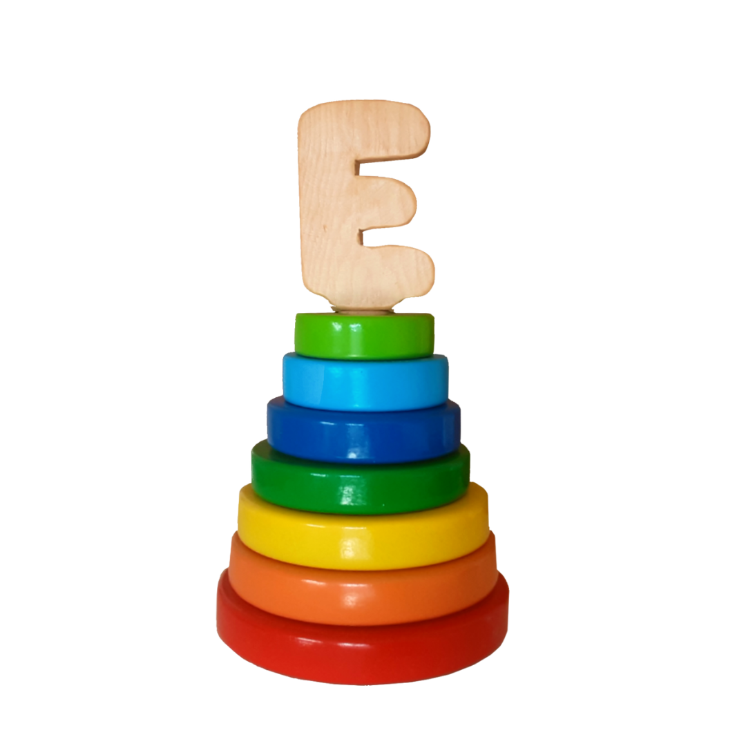 Wood&Joy Wooden Toddler Stacker