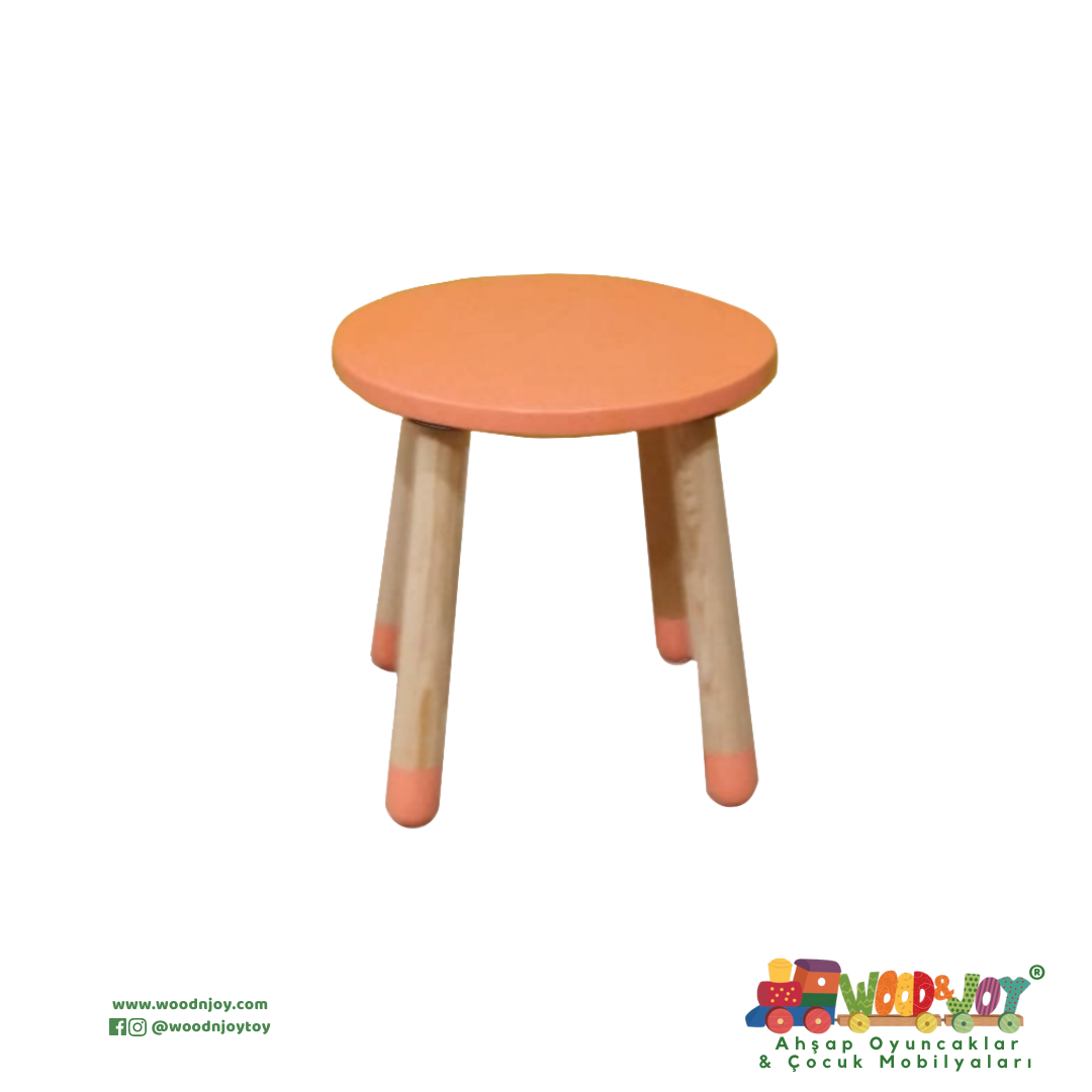 Wood&Joy Wooden Stool
