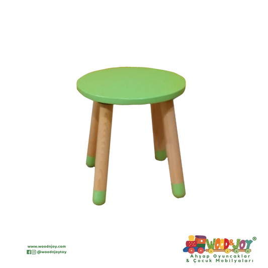 Wood&Joy Wooden Stool