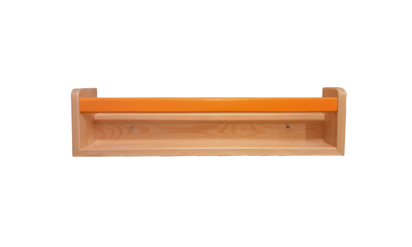 Wood&Joy Ahşap ocak 4 adet kitap rafları
