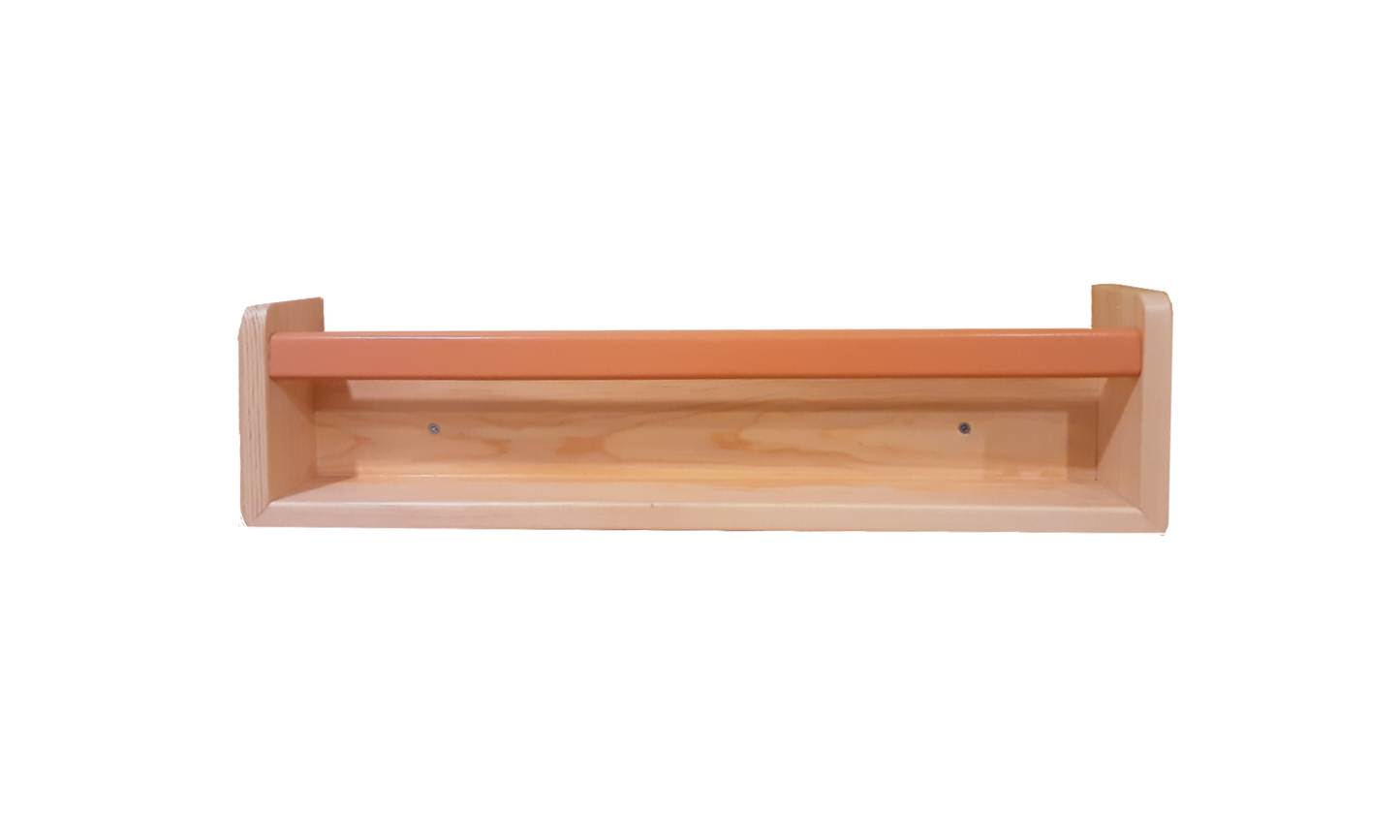 Wood&Joy Ahşap ocak 4 adet kitap rafları