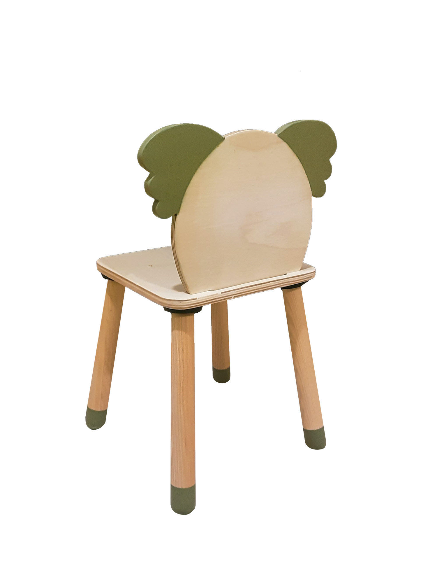 Wood&Joy Ahşap renkli koala sandalye