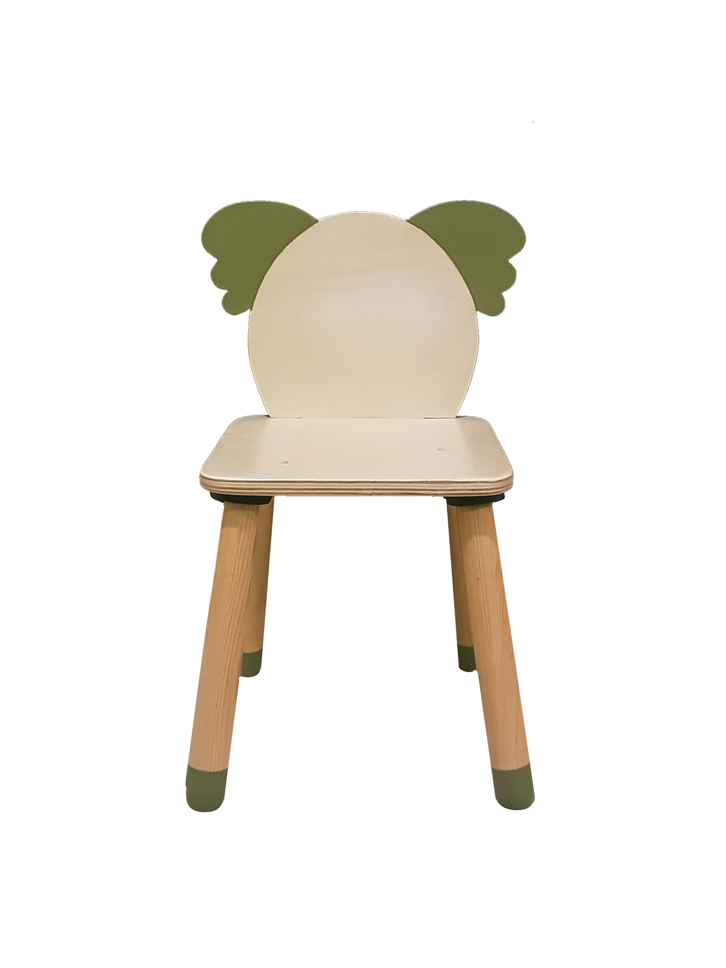 Wood&Joy Ahşap renkli koala sandalye