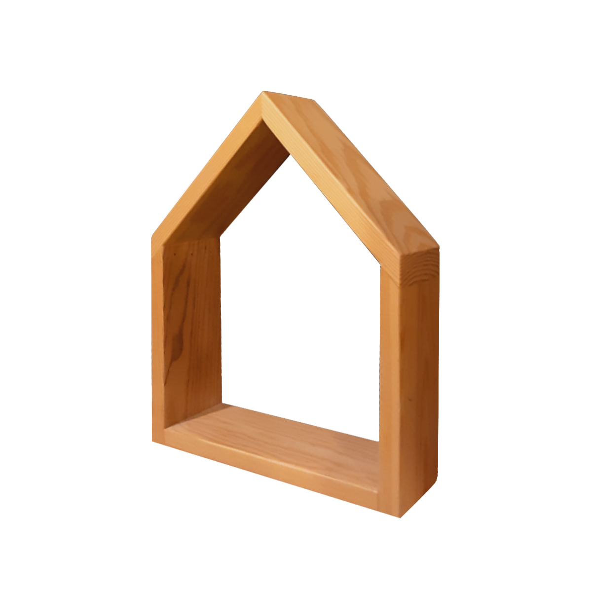 Wood&Joy Wooden House Shape Shelf Set