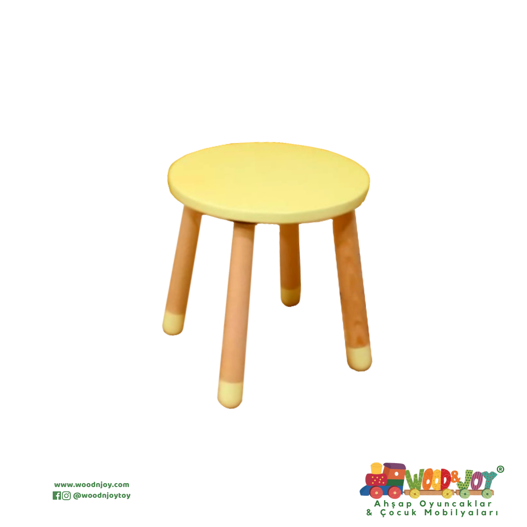 Wood&Joy Wooden Stool