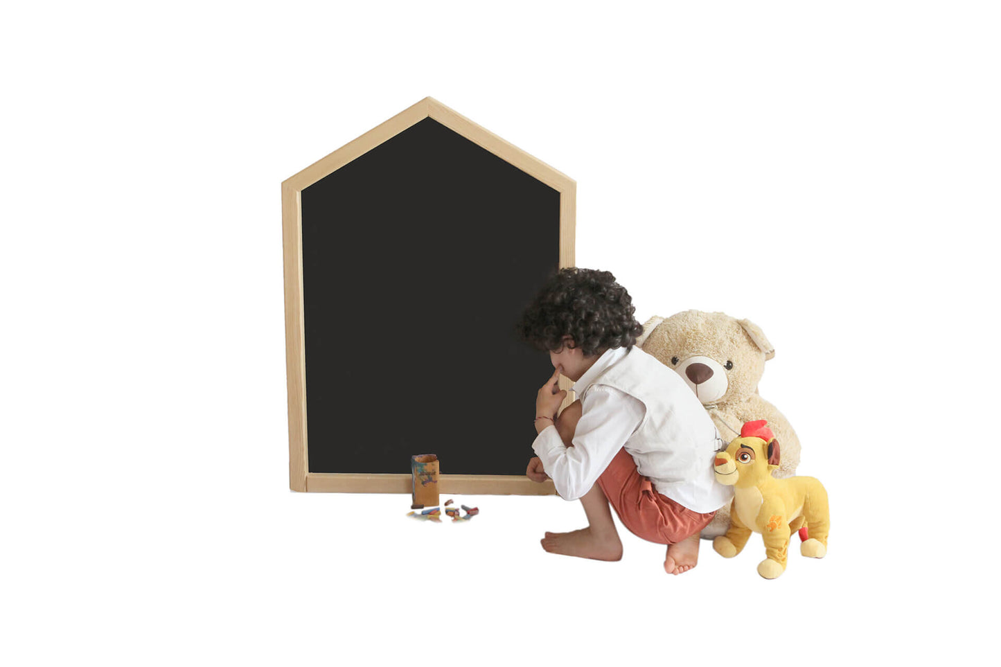 Wood&Joy Wooden Chalkboard