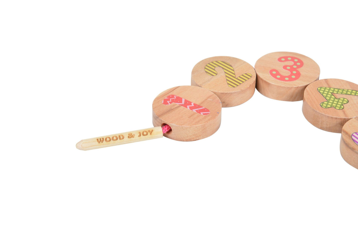 Wood&Joy Wooden Number Sequence
