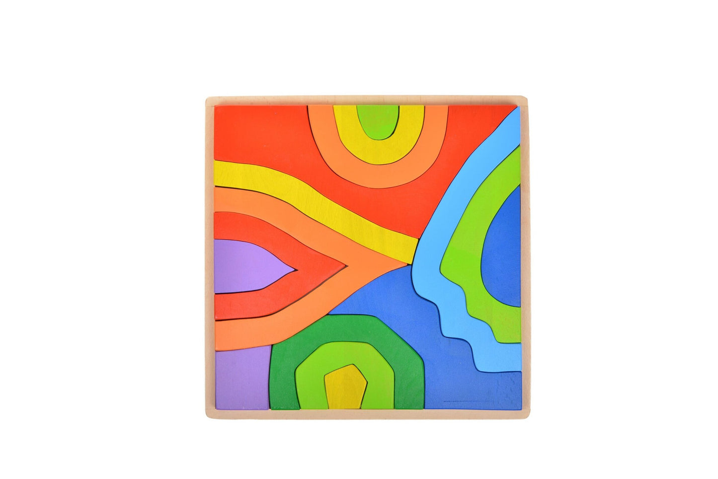 Wood&Joy Wooden Waldorf 4 Elements Puzzle