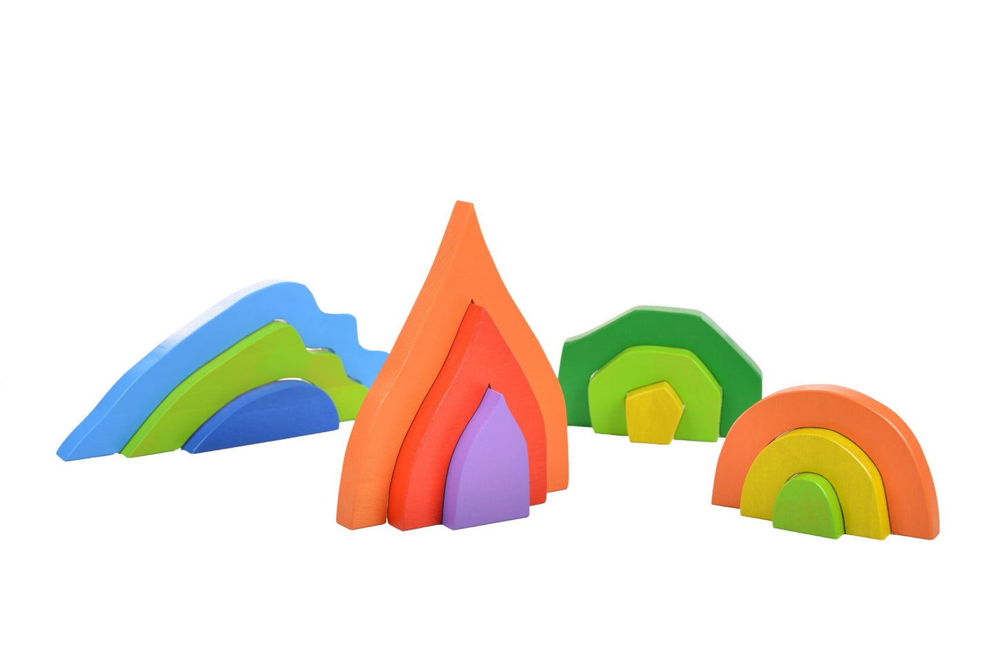 Wood&Joy Wooden Waldorf 4 Elements Puzzle