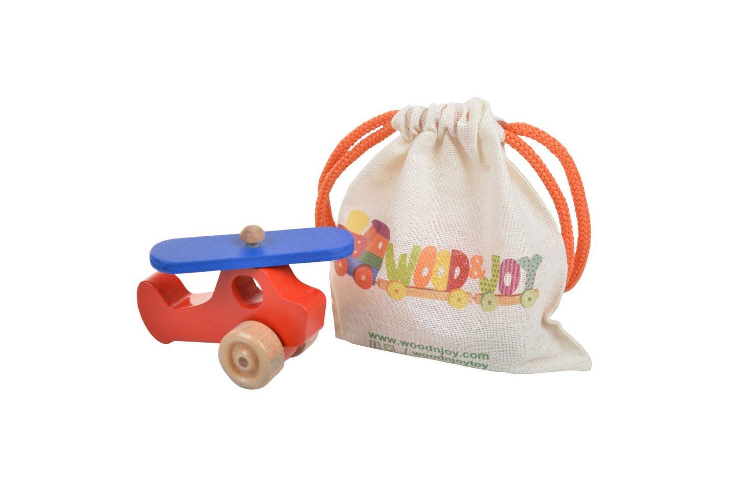 Wood&Joy Wooden Mini Airplane