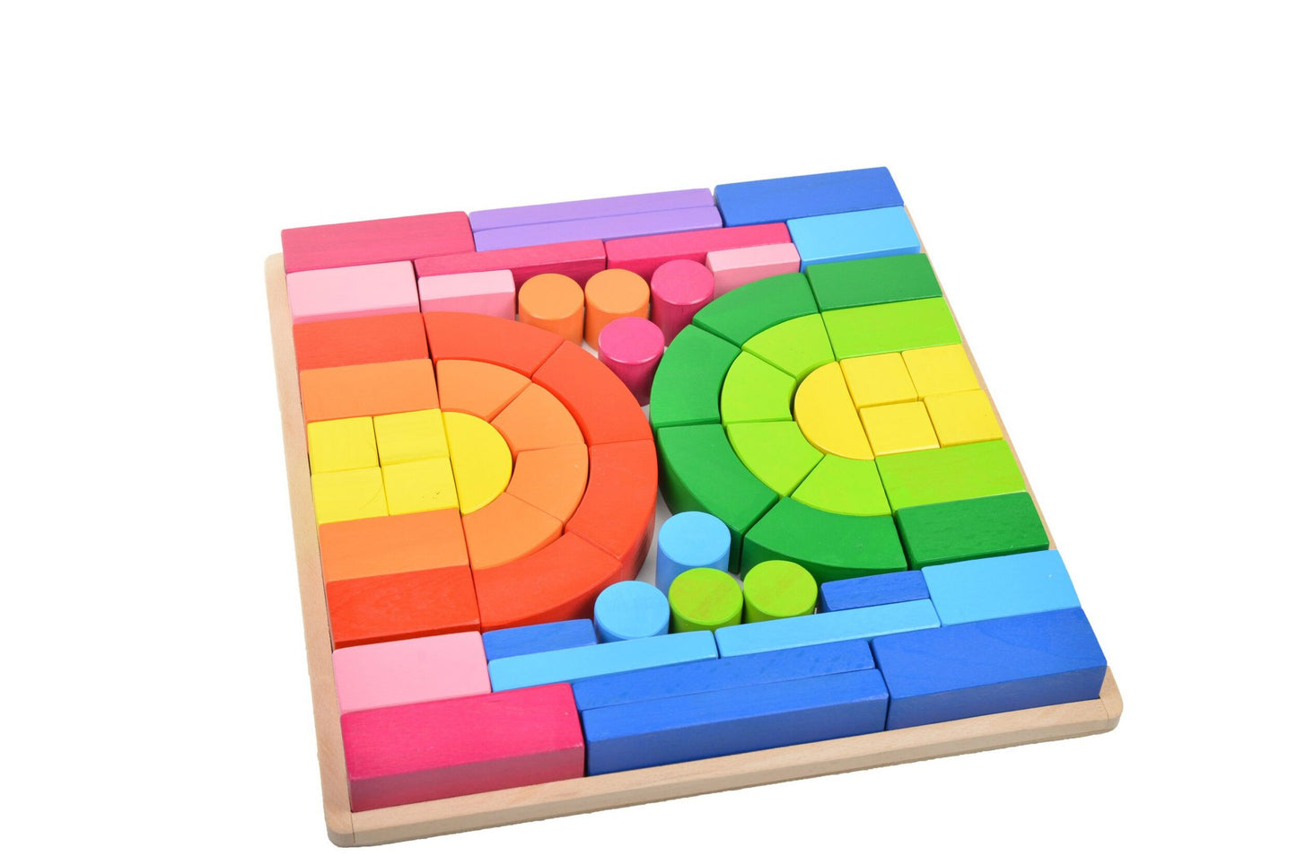 Wood&Joy Wooden Block Puzzle Set