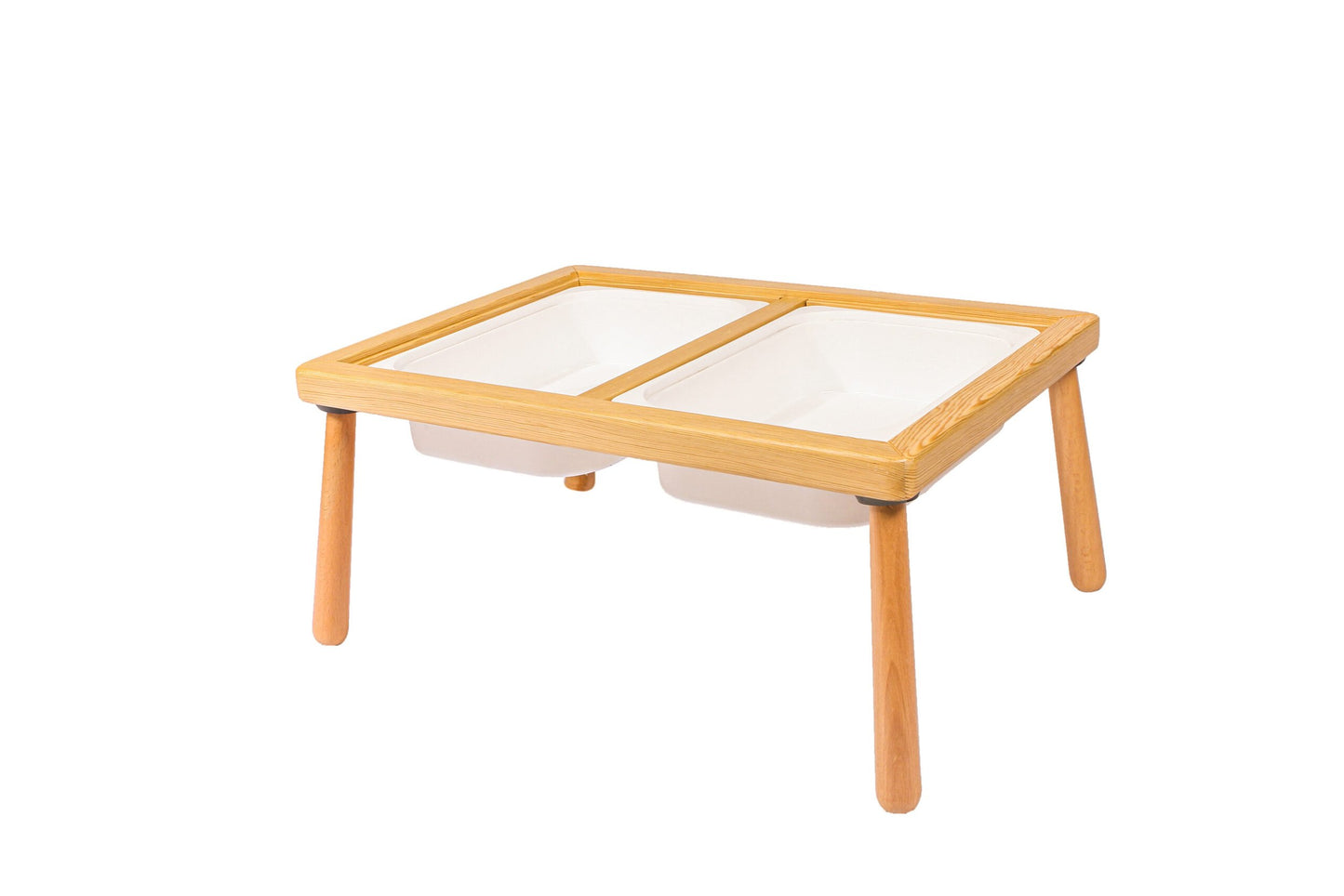 Wood&Joy Wooden Classic Mini Sensory Activity Table