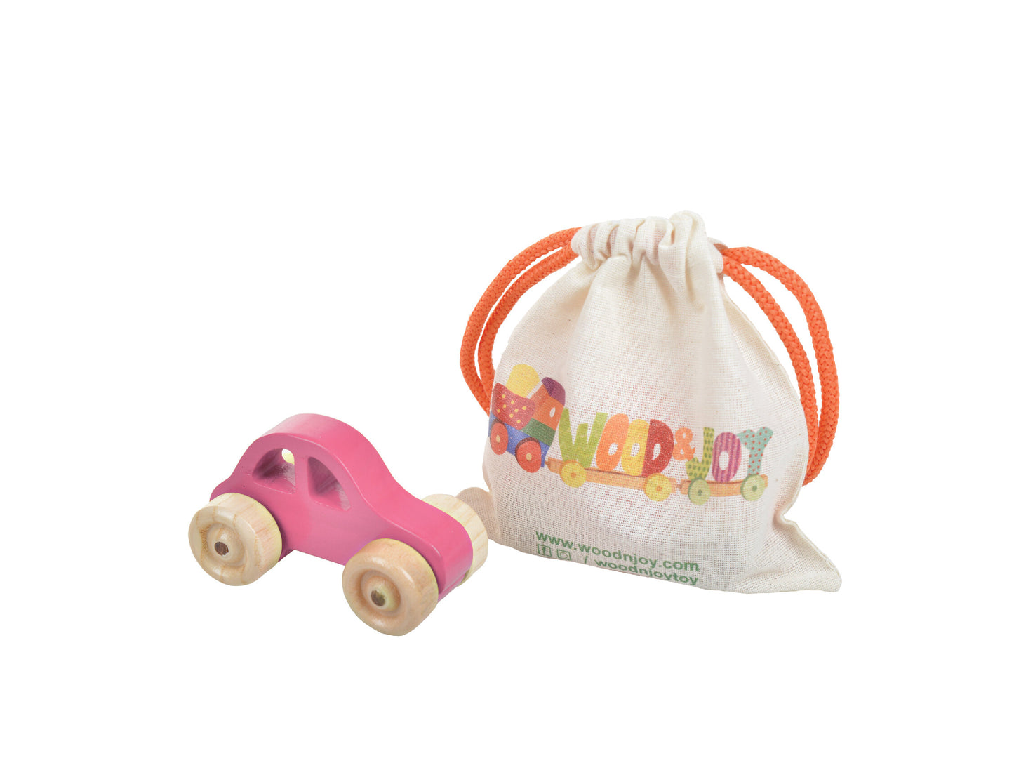 Wood&Joy Wooden Mini Car