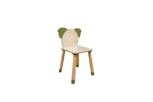 Wood&Joy Ahşap renkli koala sandalye