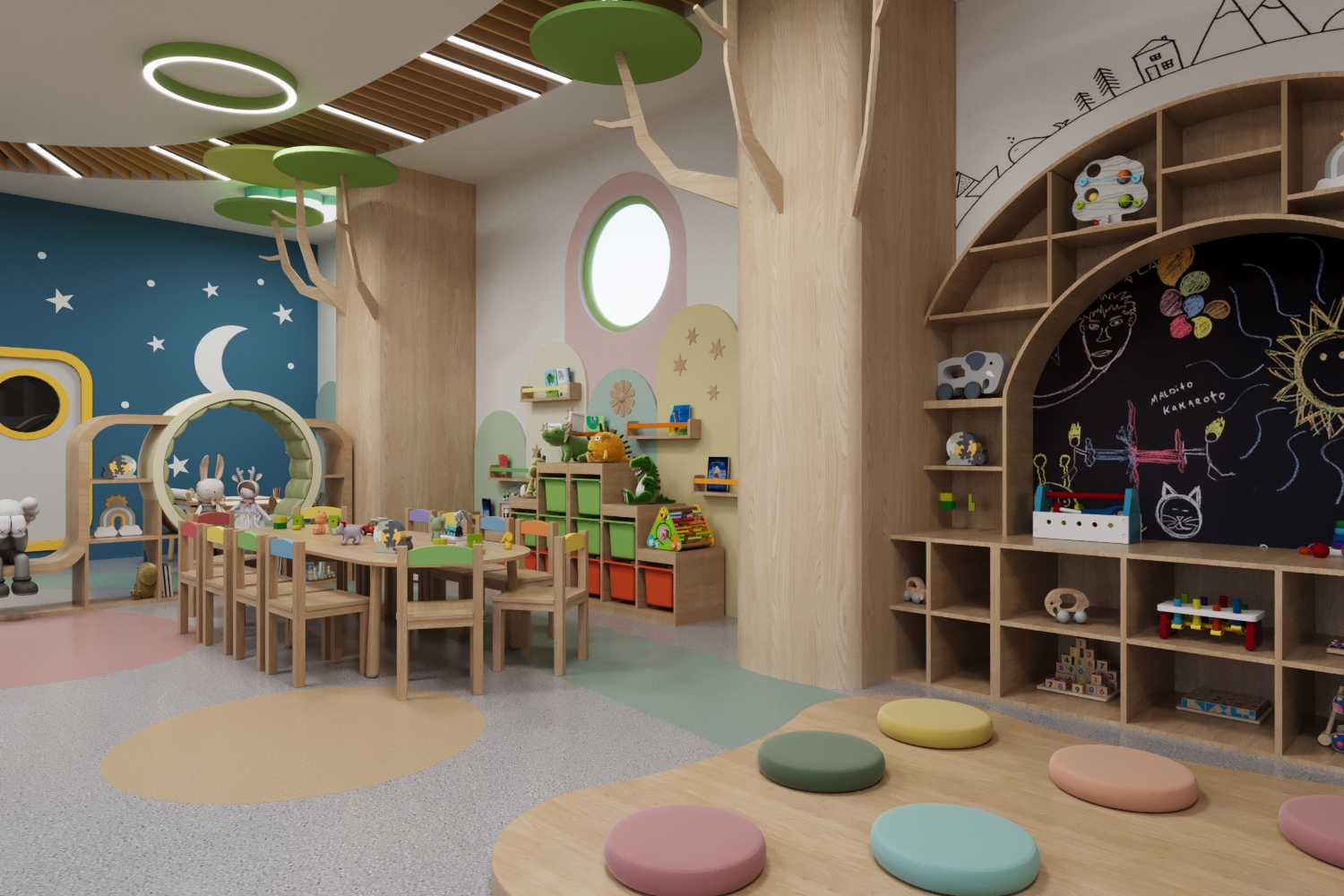 Woodnjoy Serbest Oyun Alanı Büyük Konsept